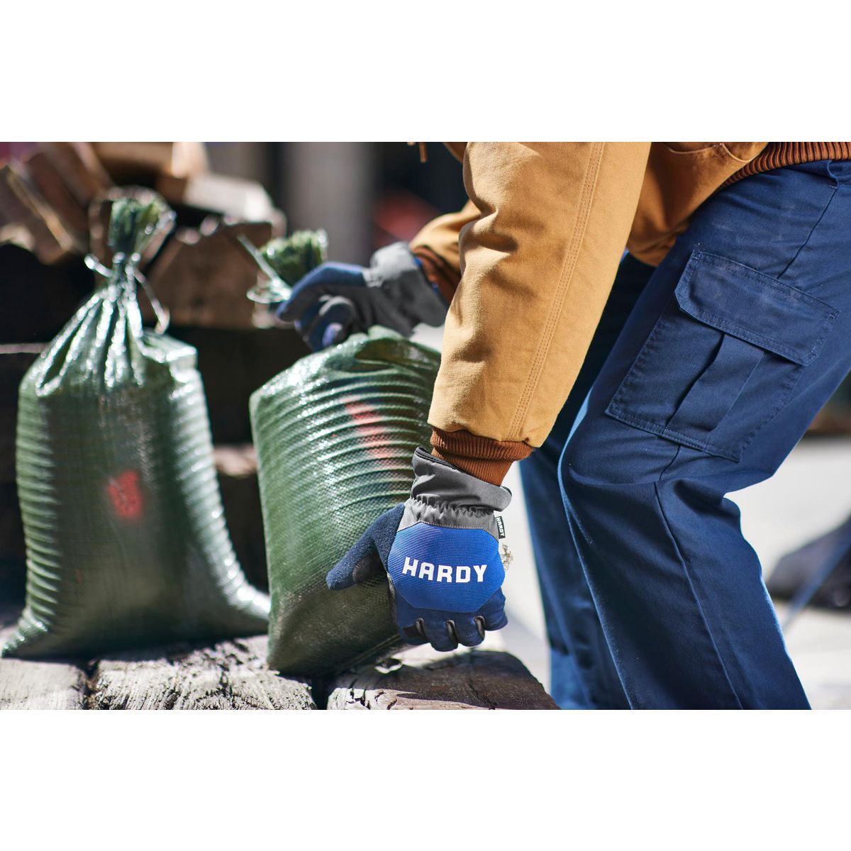 Insulated Water-Resistant Work Gloves Large G79937