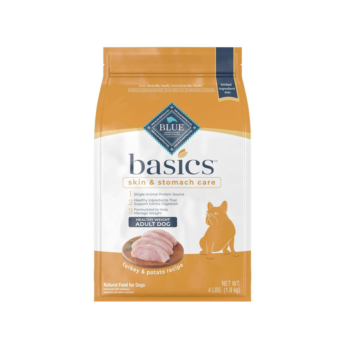 Turkey & Potato Dry Dog Food D62118