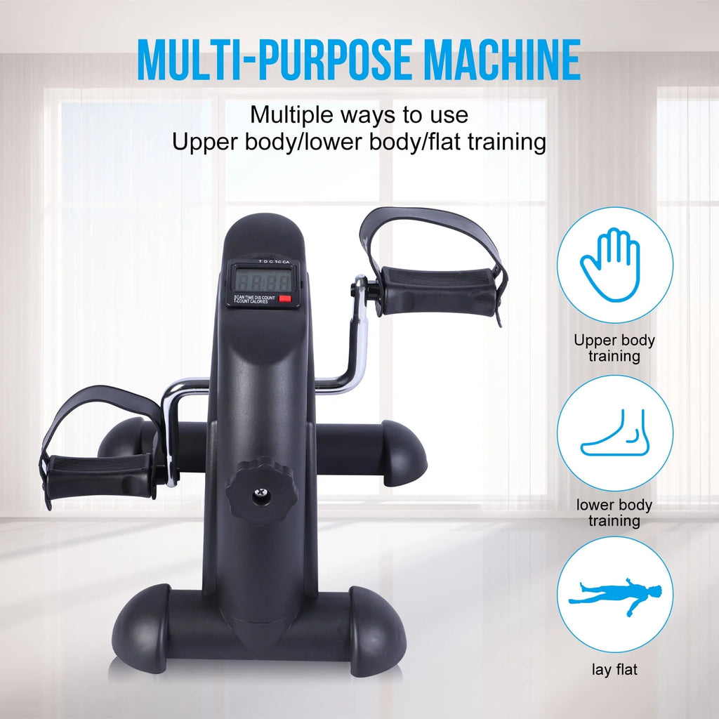 Mini Under Desk Pedal Exerciser with LCD Screen Y5335