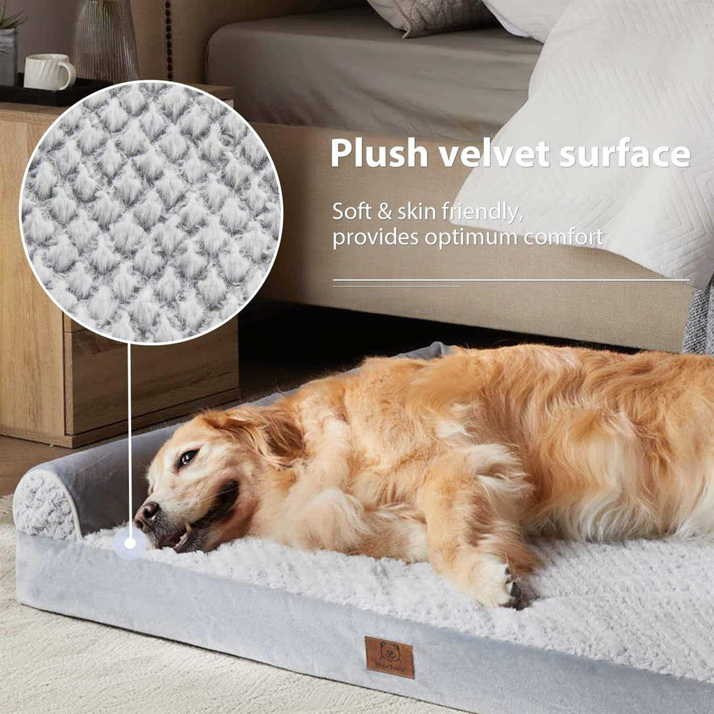 Orthopedic Sofa Dog Bed with Removable Waterproof Cover V281659