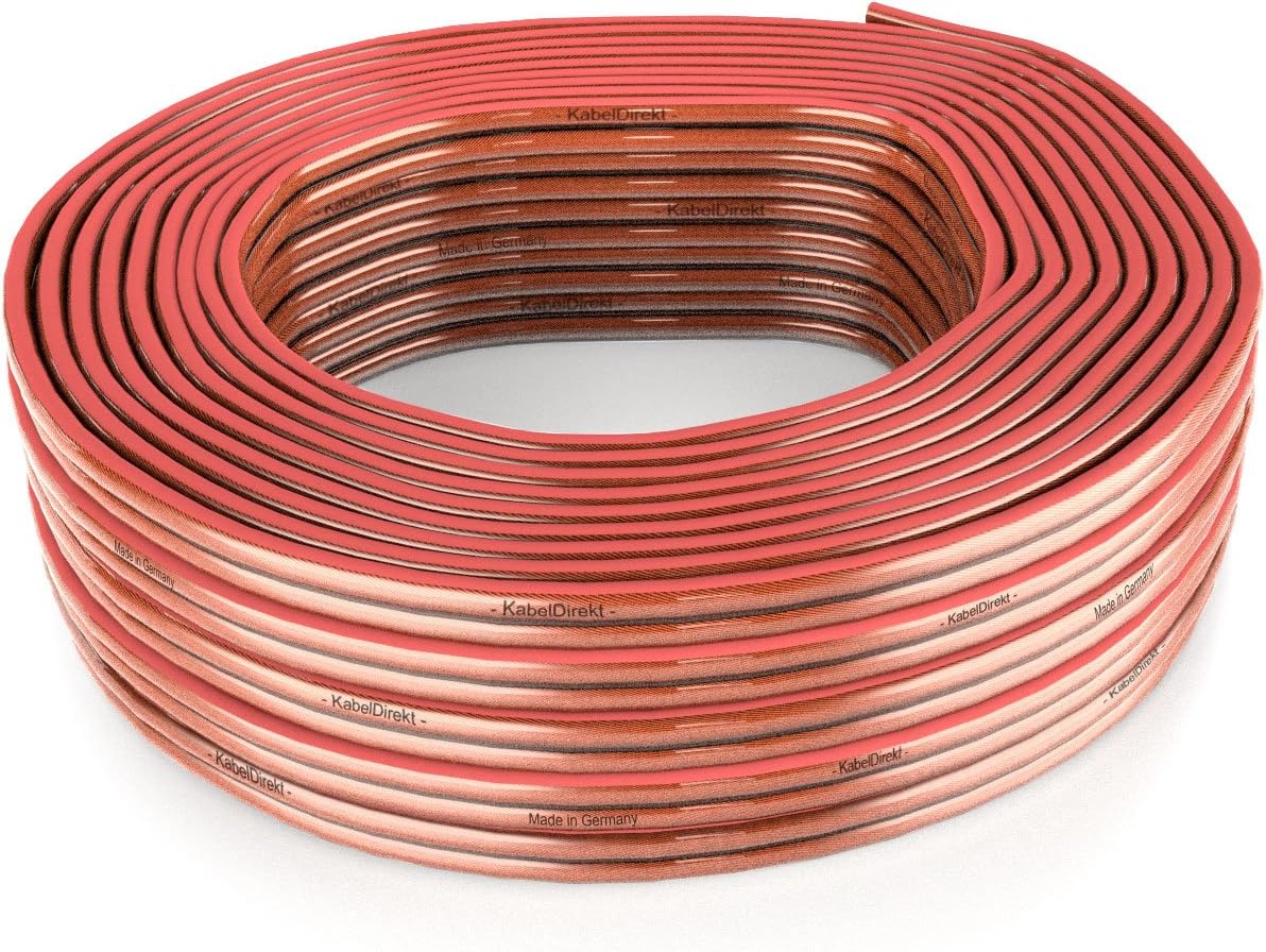 Pure Copper 14 AWG Speaker Wire 100 feet G895