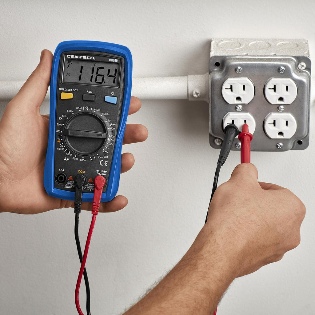 9-Function Digital Multimeter with Audible Continuity P51756