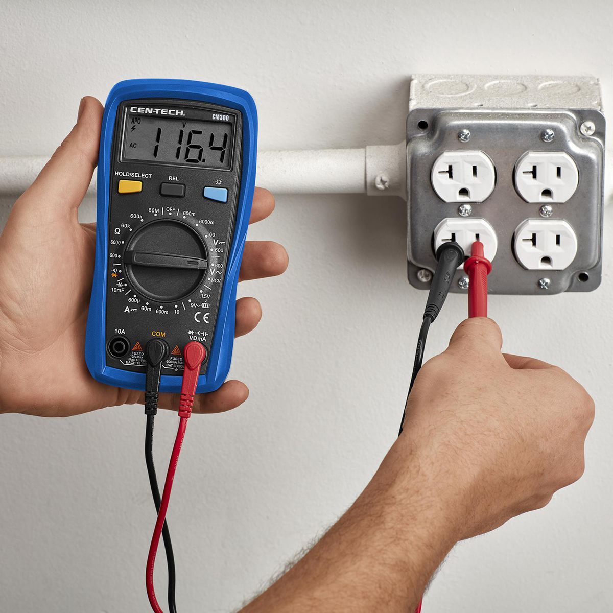 9-Function Digital Multimeter with Audible Continuity P51756