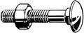 Steel Carriage Bolt O6095