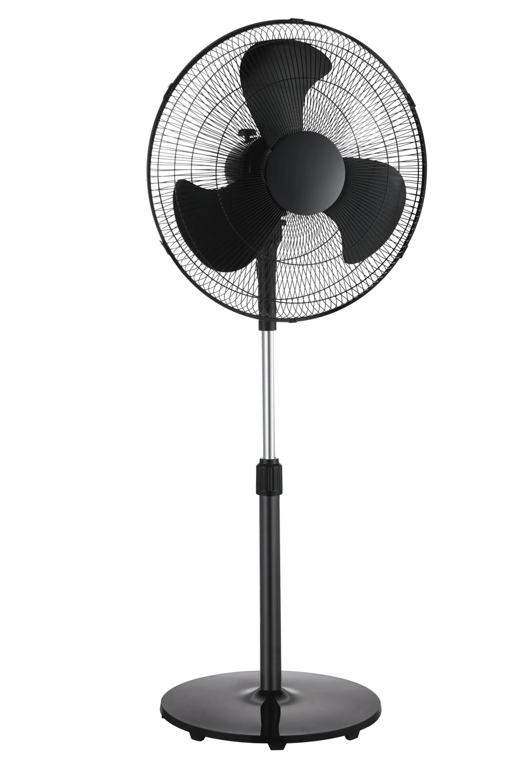 3-Speed Oscillating Pedestal Fan with Tilt Adjustable Head, Black J784182
