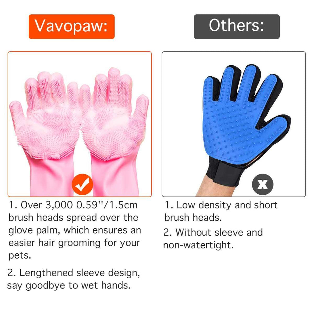 Pet Grooming Gloves J379196