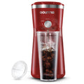 Red Iced Coffee Maker with 25 fl oz Tumbler O388