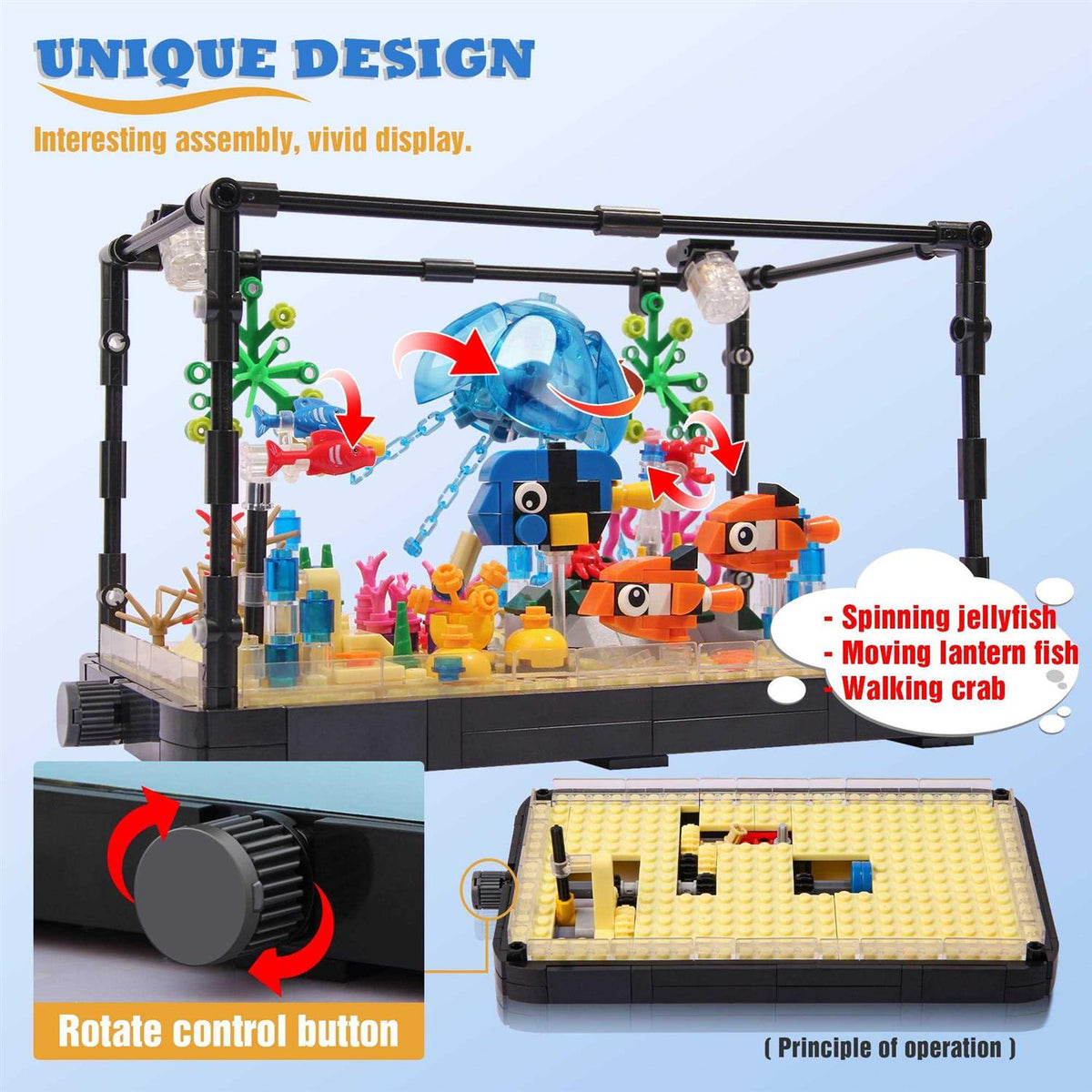 Fish Tank Building Block Aquarium E239831