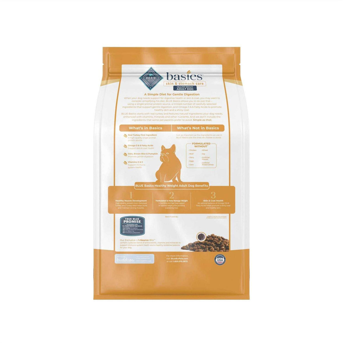 Turkey & Potato Dry Dog Food D62118