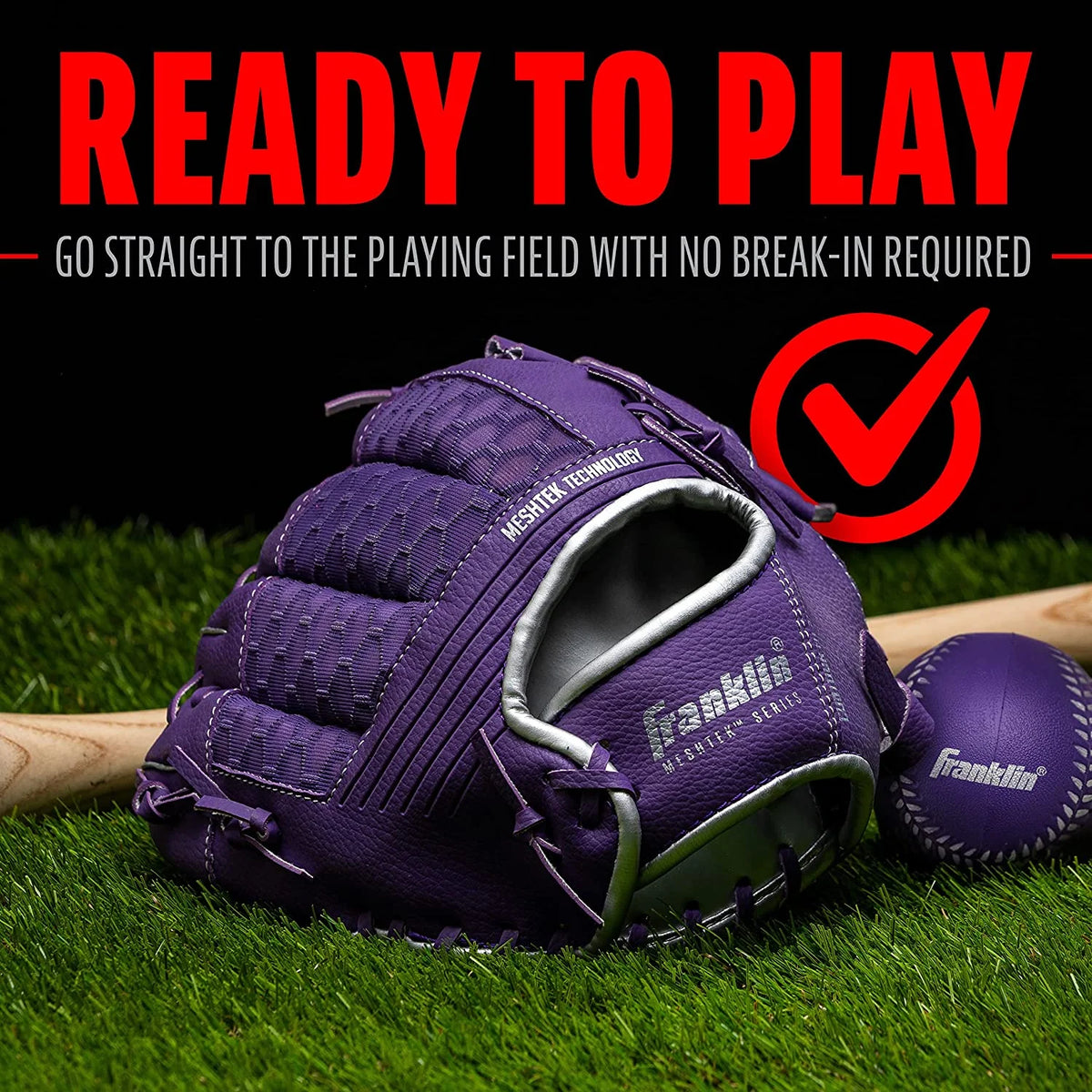 Kids Baseball Glove + Ball Set 9.5 Inch D977741