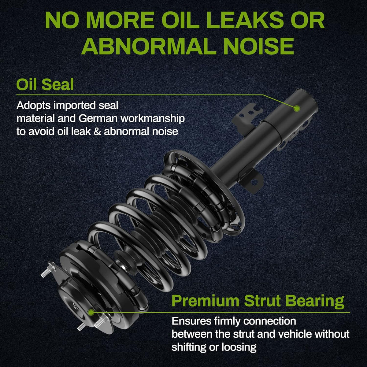 Front Pair Complete Quick Struts D4194