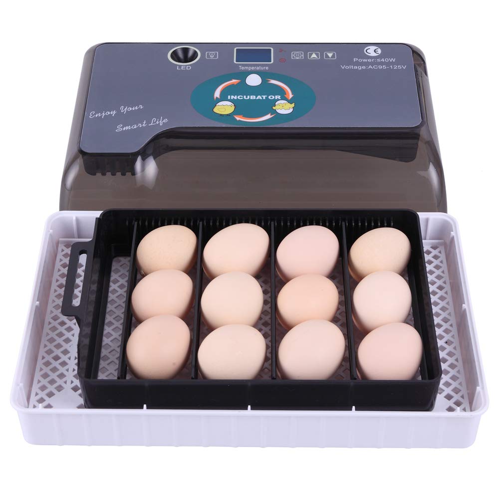 9-35 Egg Incubator Automatic Egg Turner LED Candler D439360
