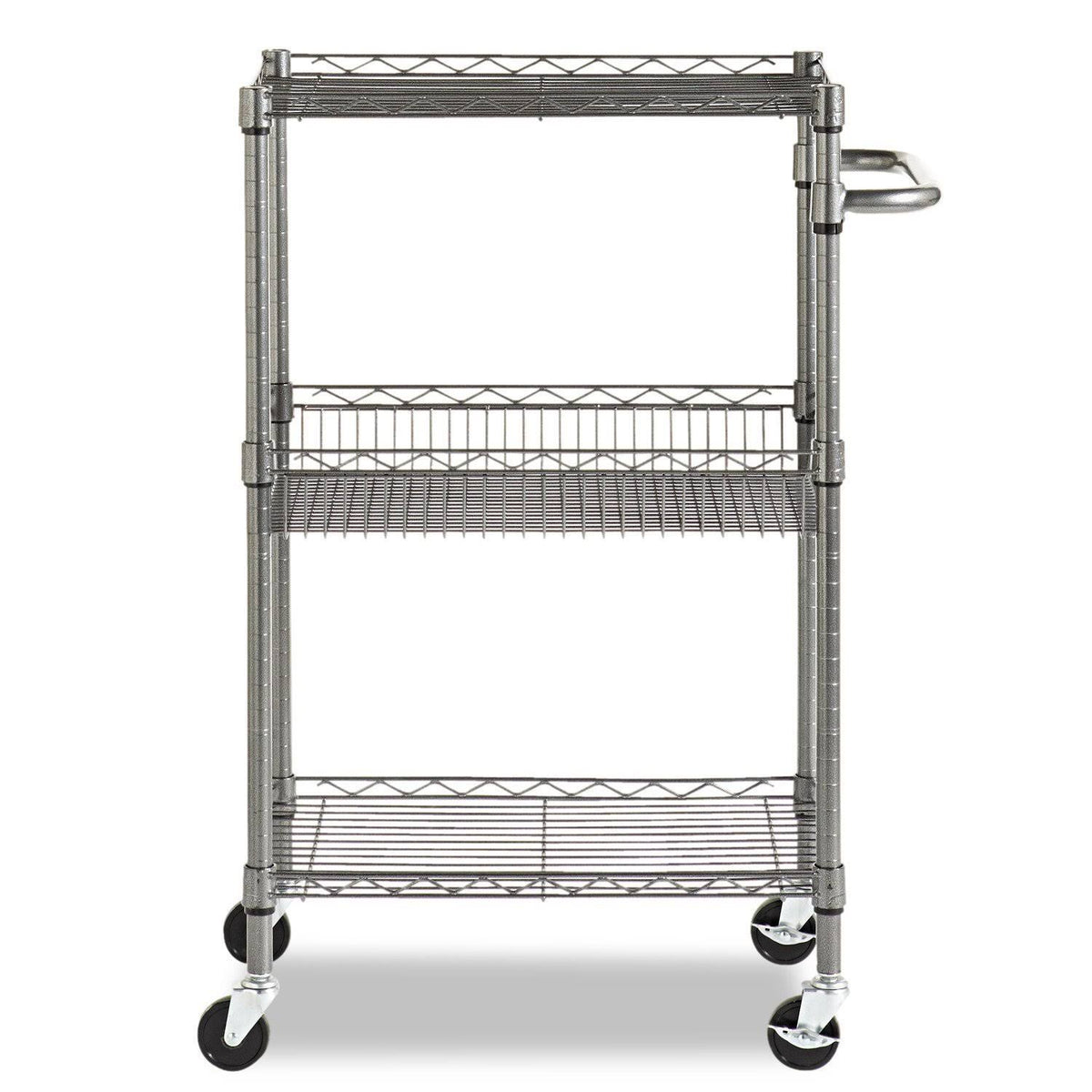 3-Tier Wire Rolling Cart A8689