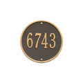 Round Wall Address Plaque S26690