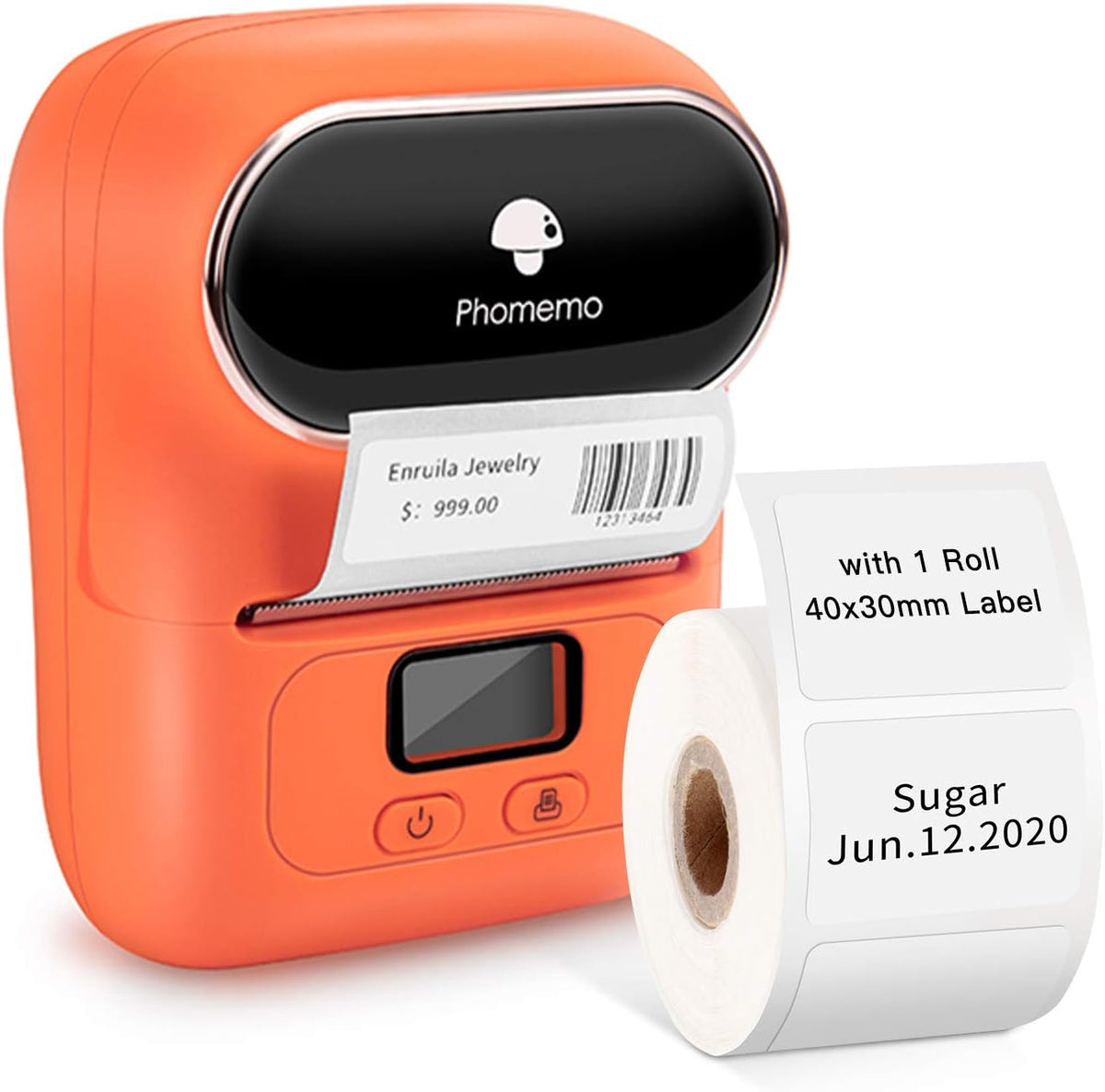 Portable Mini Bluetooth Thermal Label Printer W615295