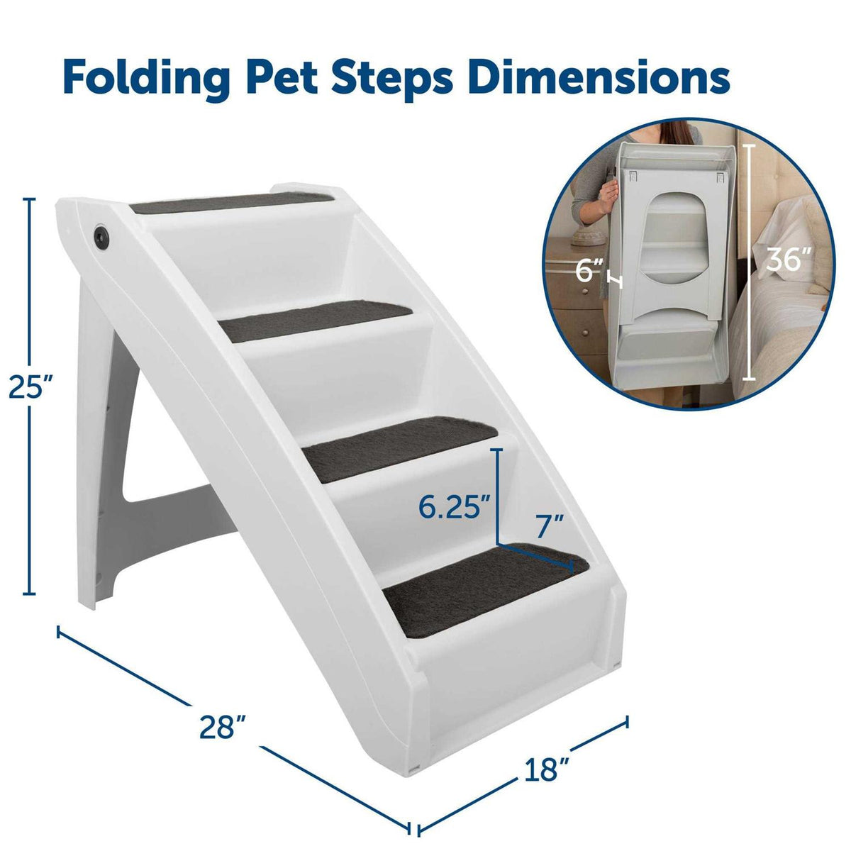 Folding Pet Steps I65325