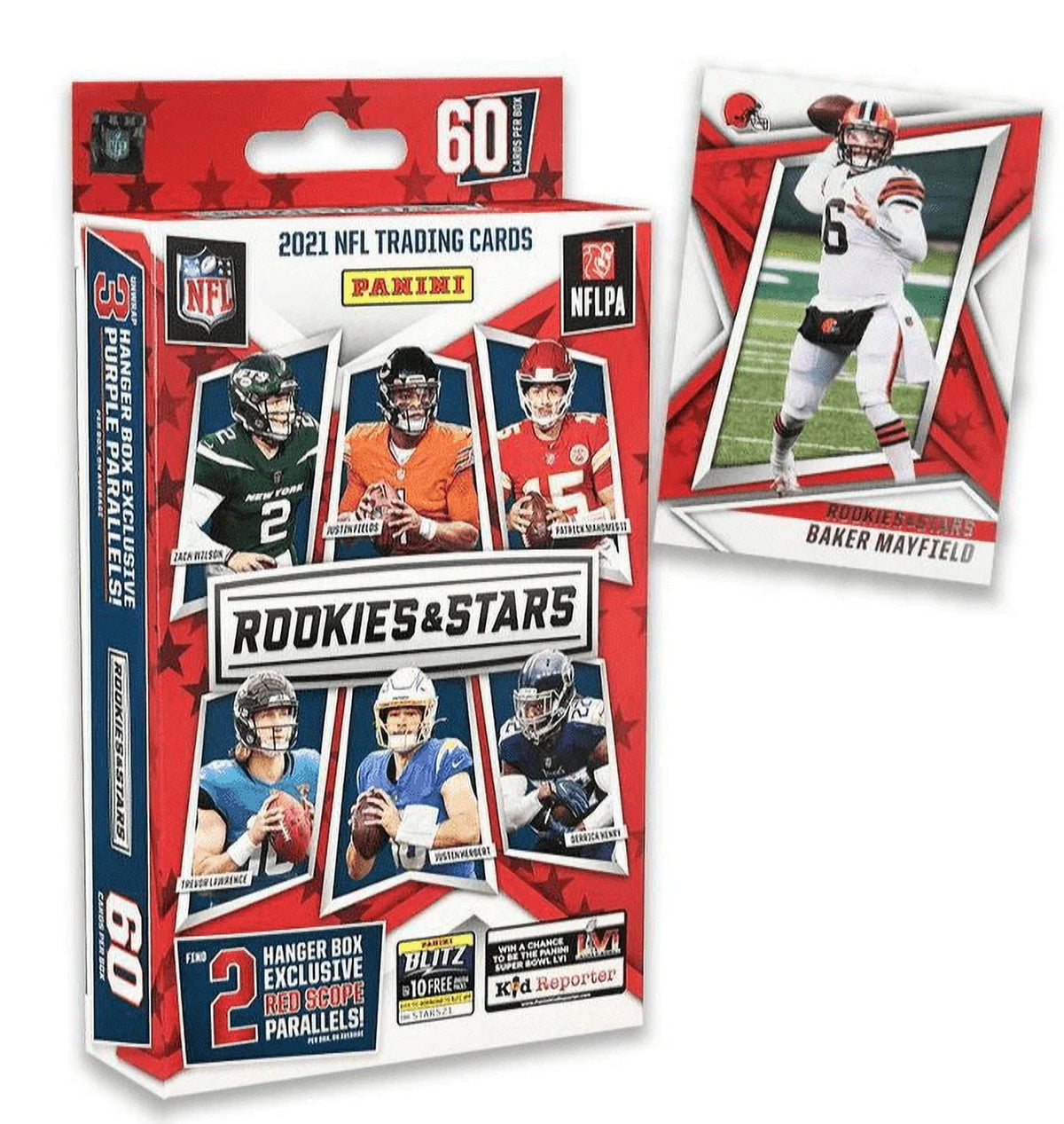 Football Trading Card Hanger Box M54923
