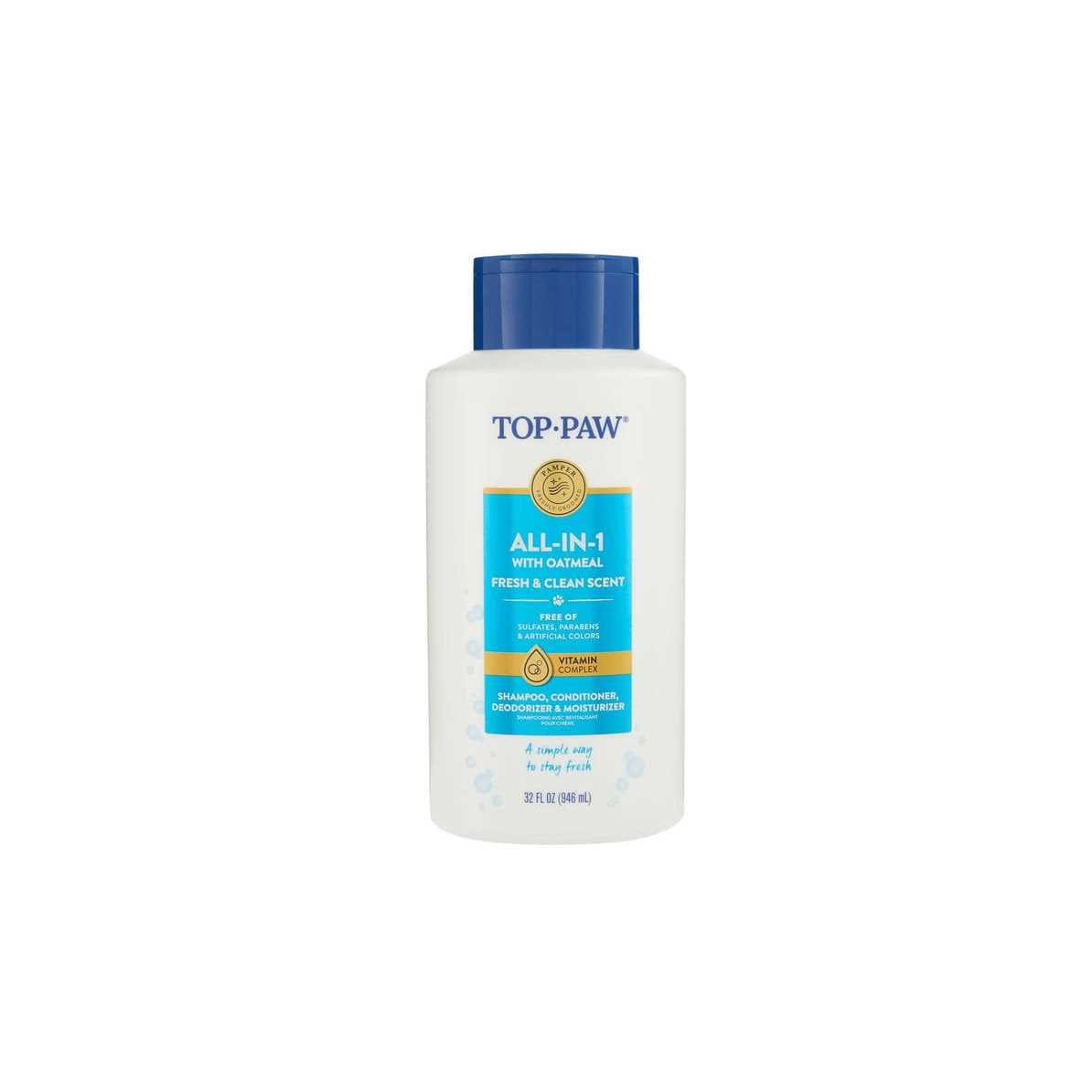 Oatmeal Dog Shampoo, Conditioner, Deodorizer and Moisturizer C220