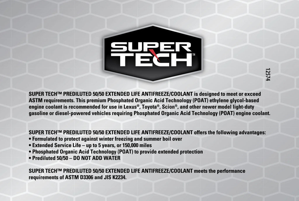 Red Antifreeze Prediluted 50/50 I2990