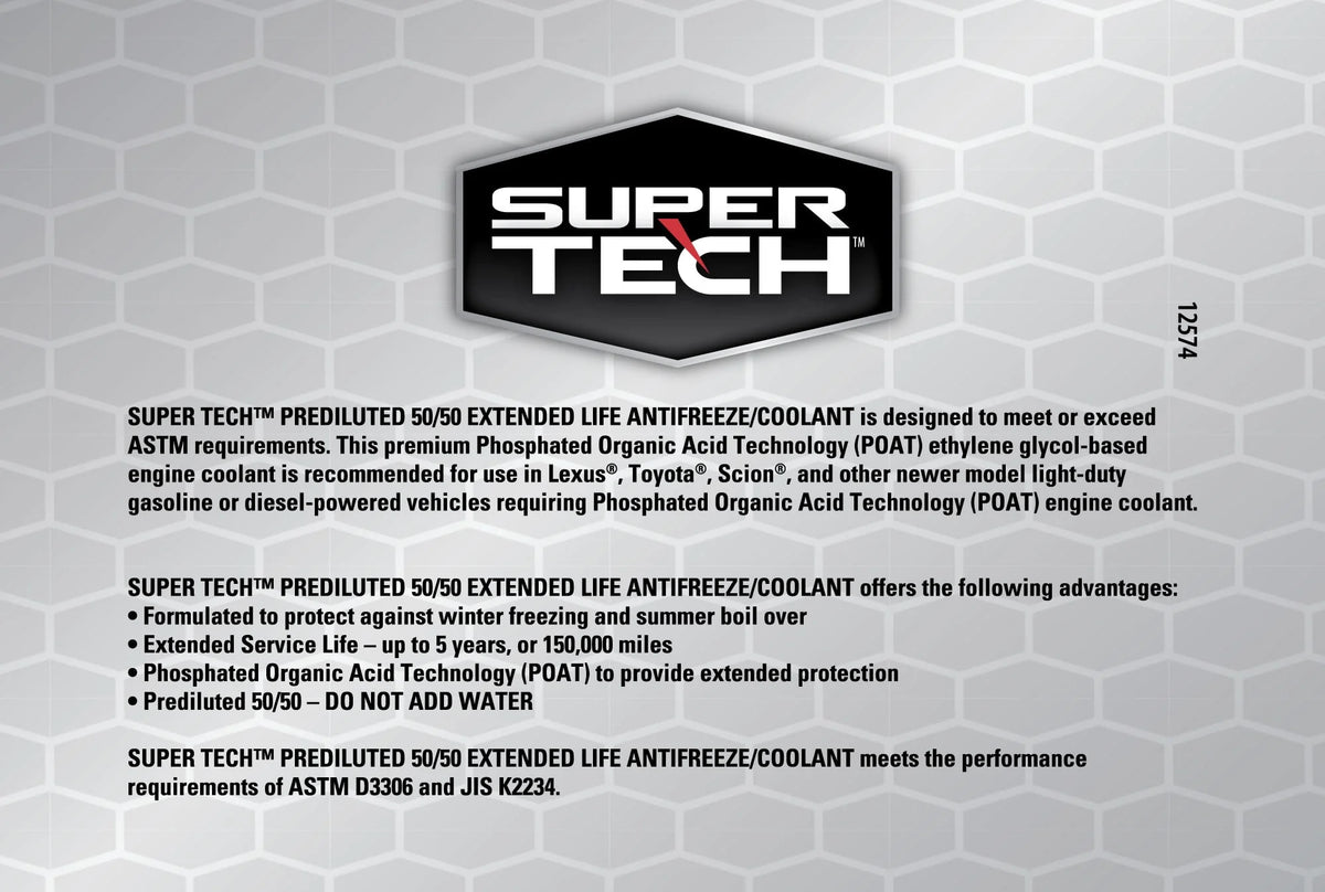 Red Antifreeze Prediluted 50/50 I2990