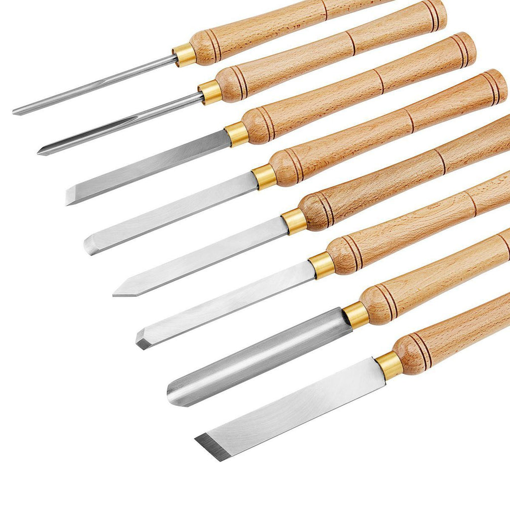 Wood Lathe Chisel Set, 8-Piece Z6089