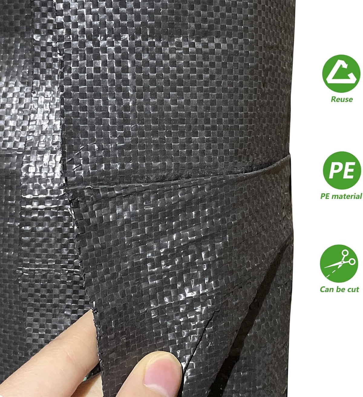 Garden Landscape Weed Barrier Fabric Roll Heavy Duty 3x250FT Pack of 2 V558439