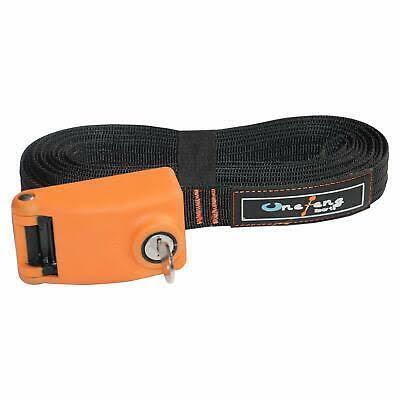 Lockable Tie Down Strap with 3 Stainless Steel Cables 2 Pack F928