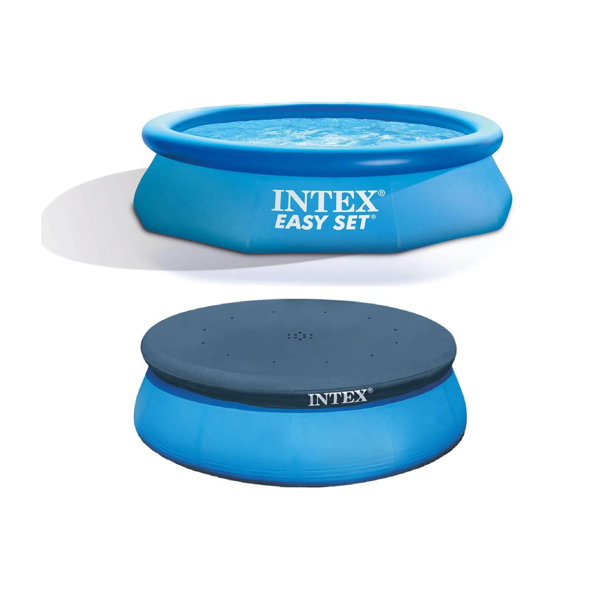 Inflatable Round Swimming Pool & Debris Cover I206392