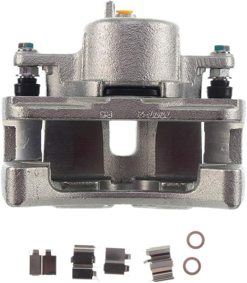 Disc Brake Caliper Assembly with Bracket Front Left Driver Side N510