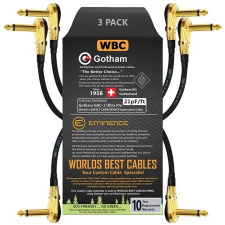 10 inch Low-Cap Guitar Patch Cable A341561