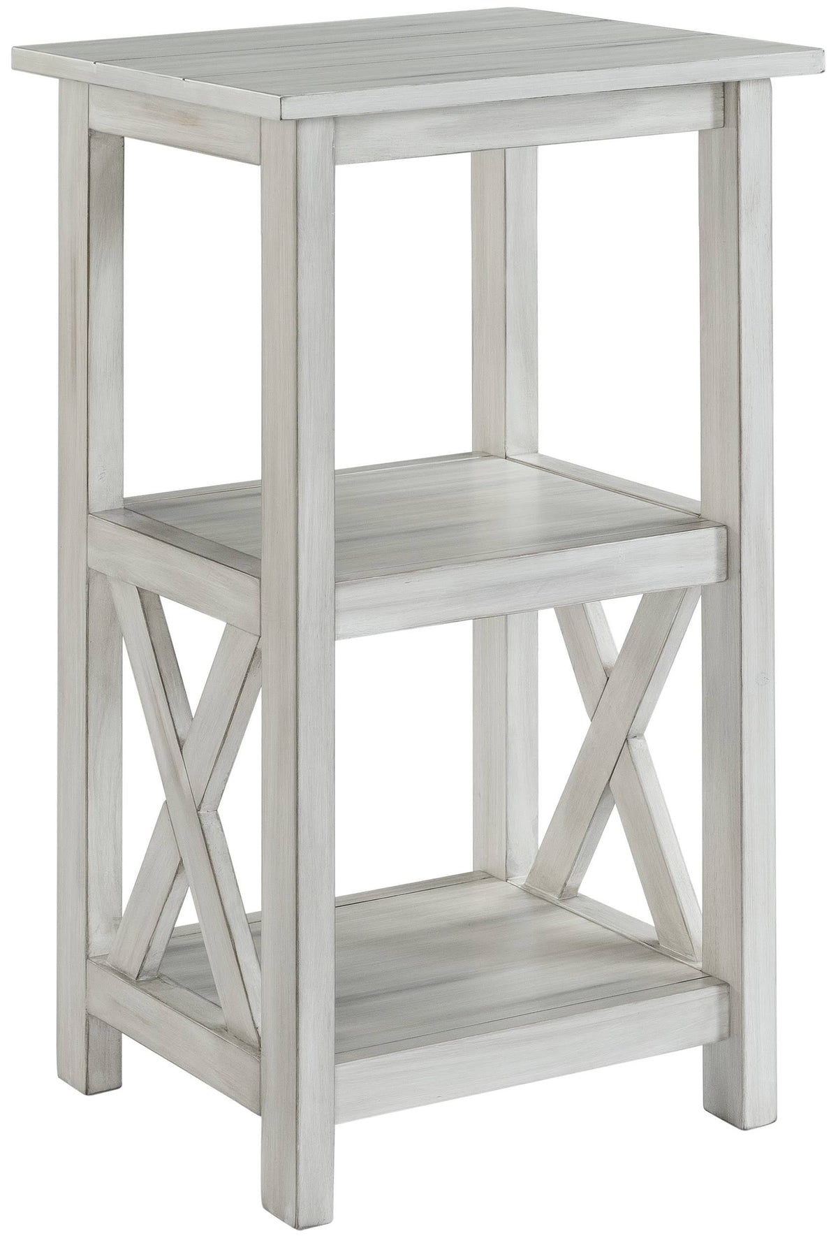 White Wash Bookcase A966