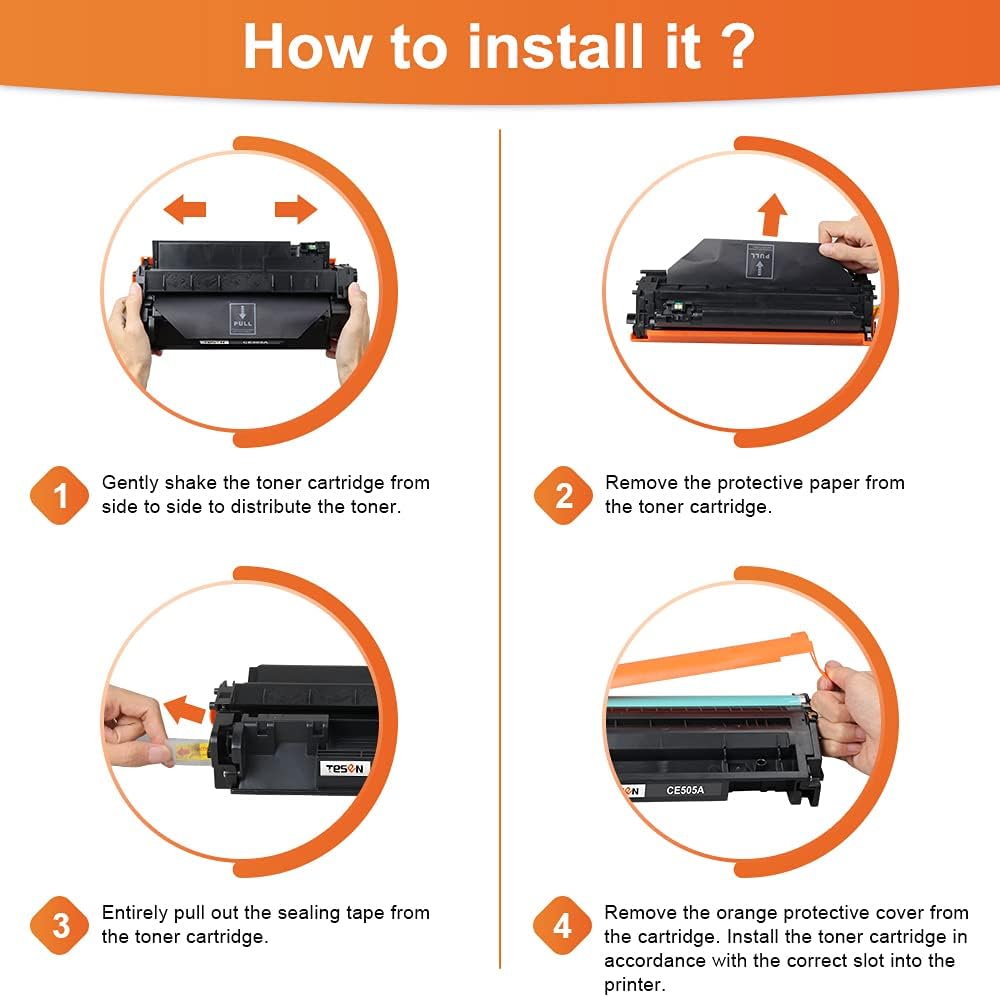 Compatible Toner Cartridge 4-Pack J46450
