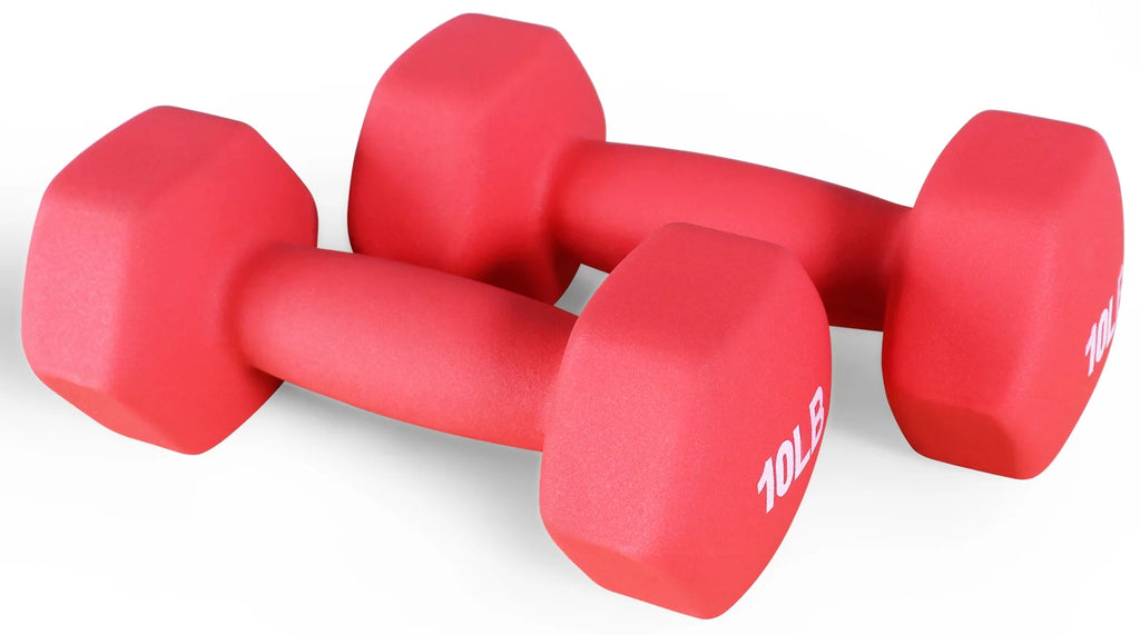1 lbs Pair Vinyl Coated Dumbbells Z7755