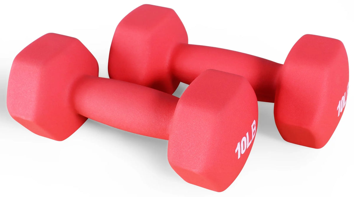 1 lbs Pair Vinyl Coated Dumbbells Z7755