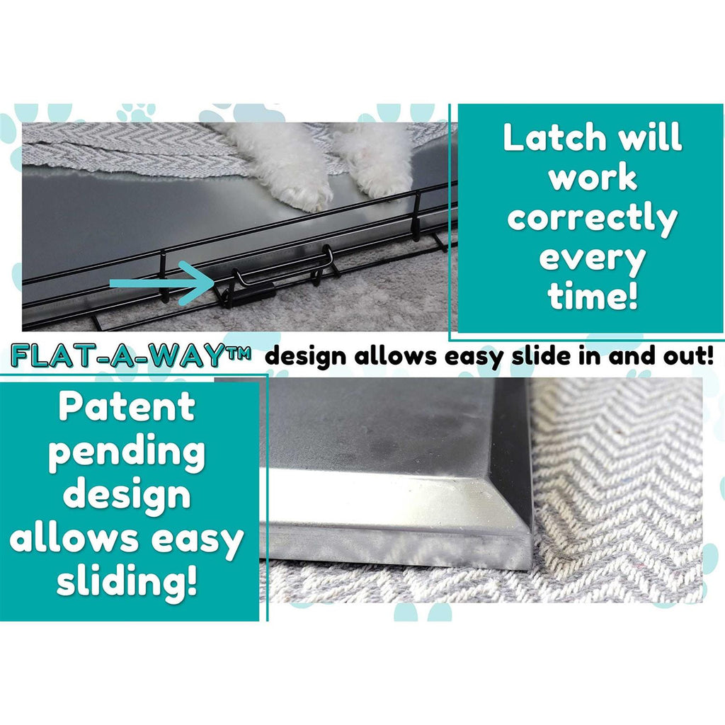 Metal Replacement Tray for Dog Crate Stainless Steel F5252