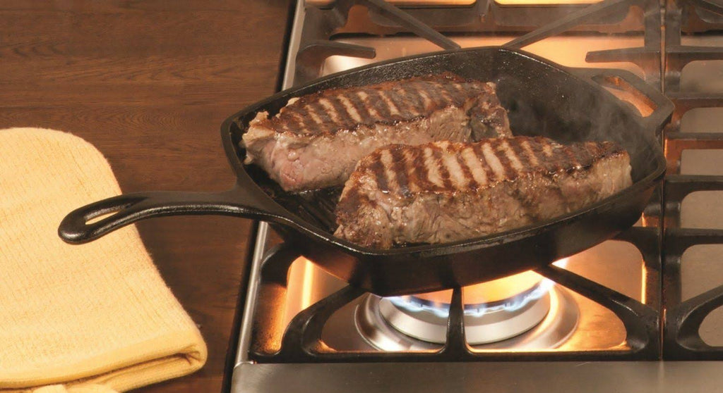 Square Cast Iron Grill Pan H630
