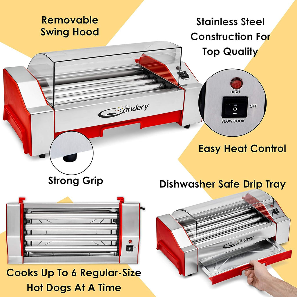 6 Hot Dog Roller H3448
