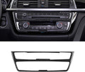 Black Carbon Fiber Center Console CD Panel Trim A257371