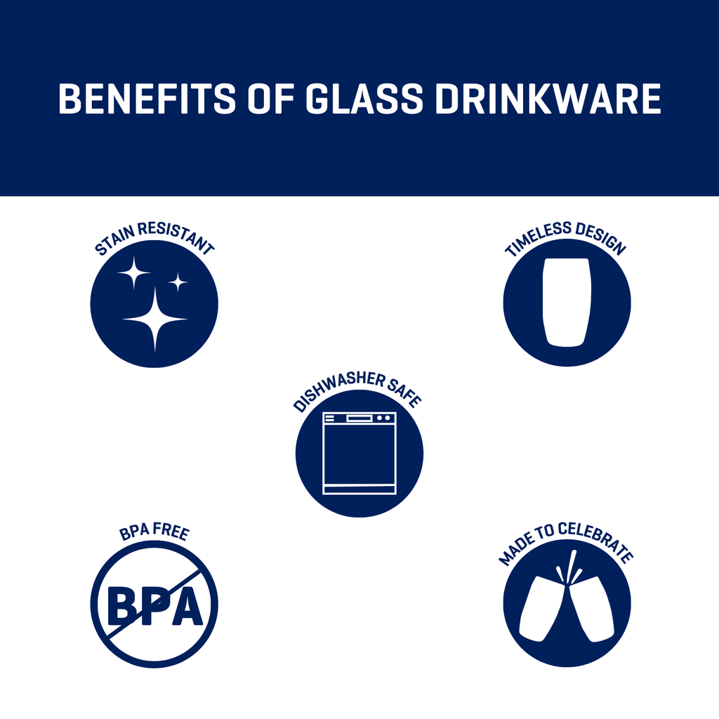 Drinking Glasses Set of 8 I649