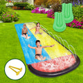15.5Ft Inflatable Lawn Water Slide and Crash Pad A5521