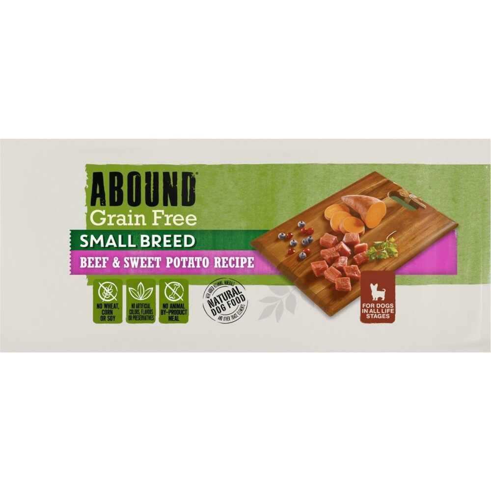 Small Breed Beef & Sweet Potato Recipe Dry Dog Food C869380
