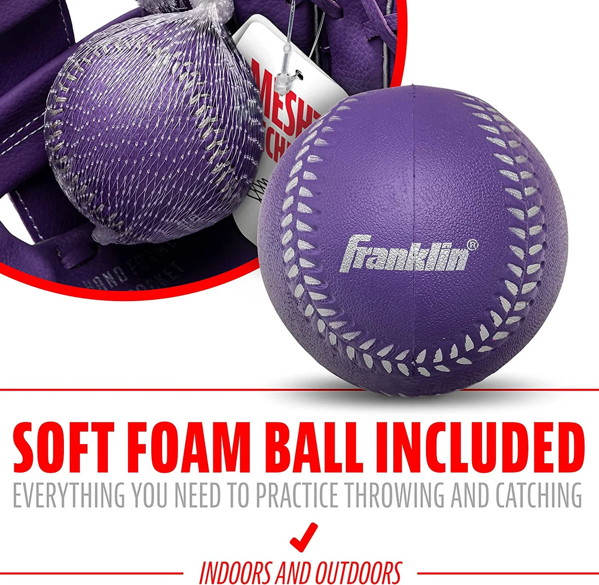 Kids Baseball Glove + Ball Set 9.5 Inch D977741