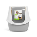 Enclosed Grey Cat Box Q897661