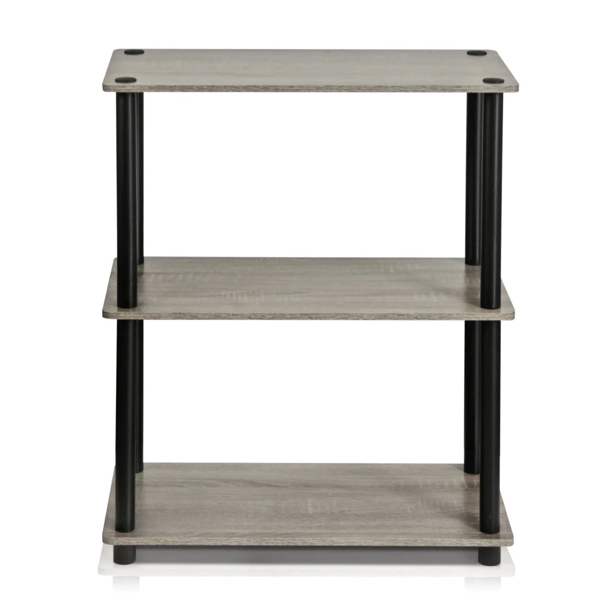 3-Tier Dark Cherry Shelf Display Rack Q3880