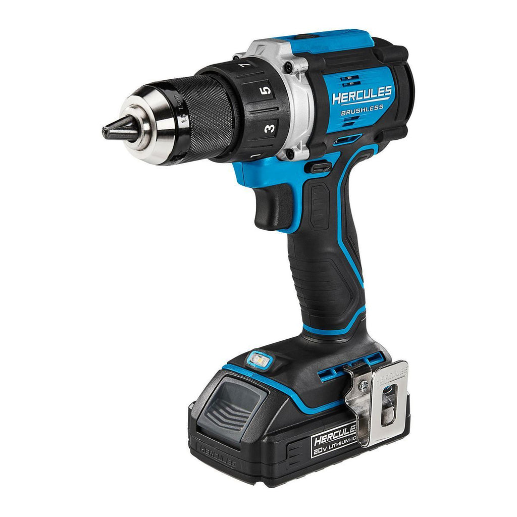 20V Brushless Cordless 1/2 in. Drill/Driver Kit with Battery and Charger L44578