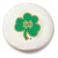 White Shamrock Fitted Car Tire Cover I162143