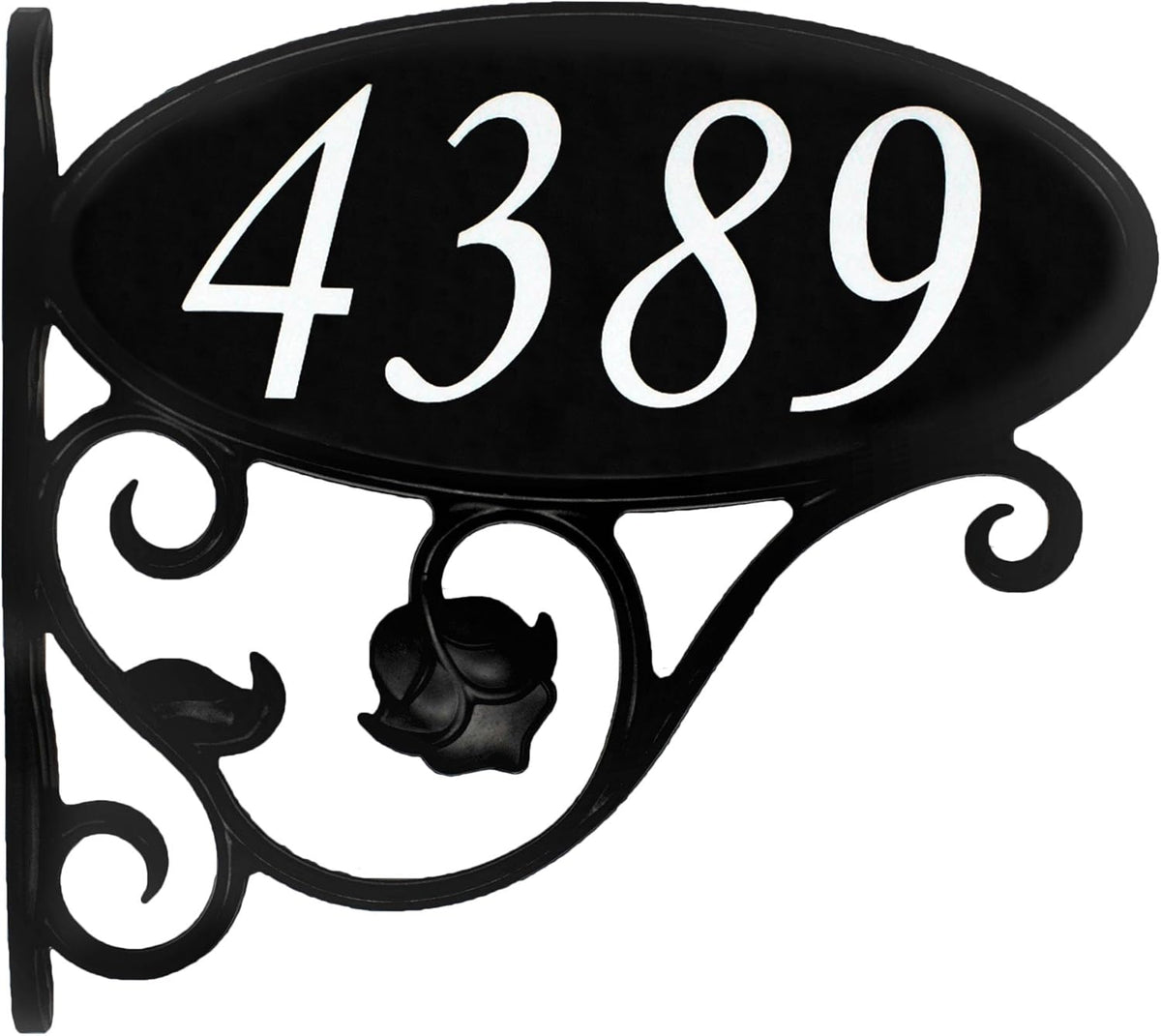 Handcrafted Double Sided Reflective Mailbox Address Sign U56923