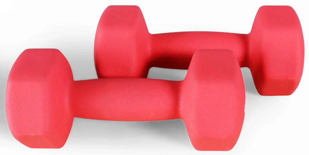 1 lbs Pair Vinyl Coated Dumbbells Z7755