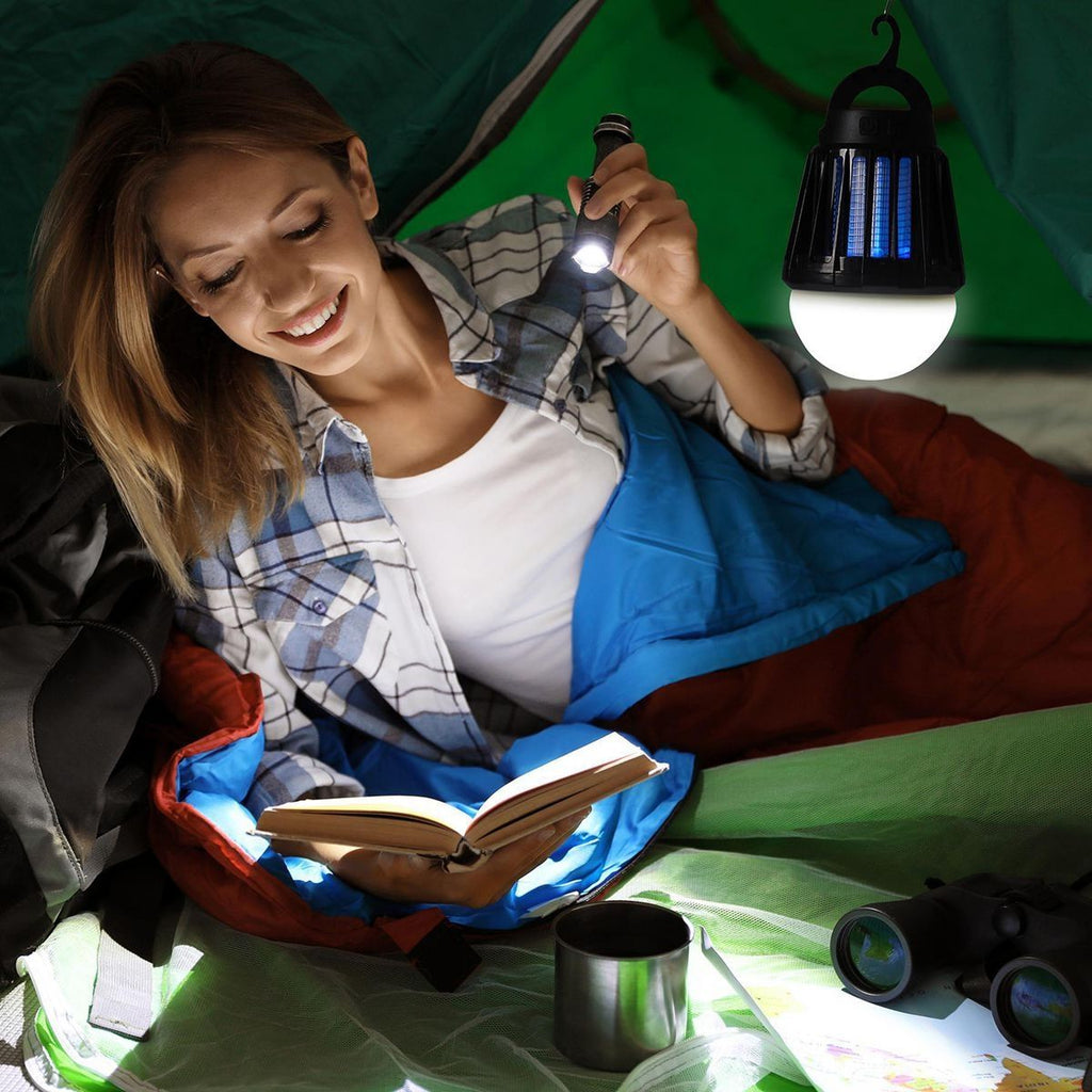 Rechargeable Camping Lantern and Bug Zapper T67506