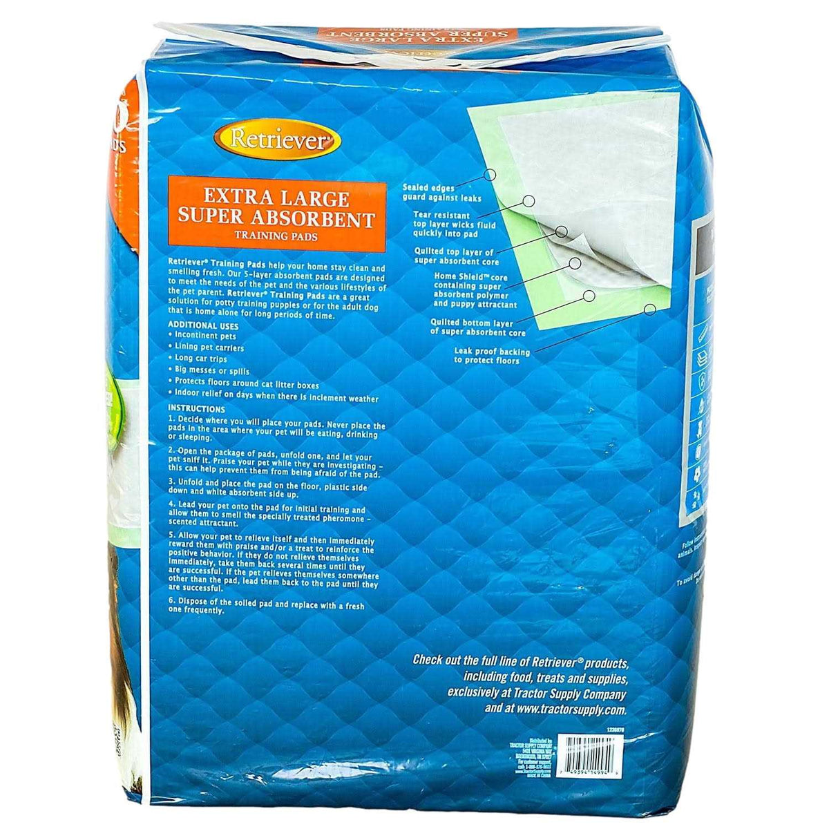 XL Dog Training Pads K80952